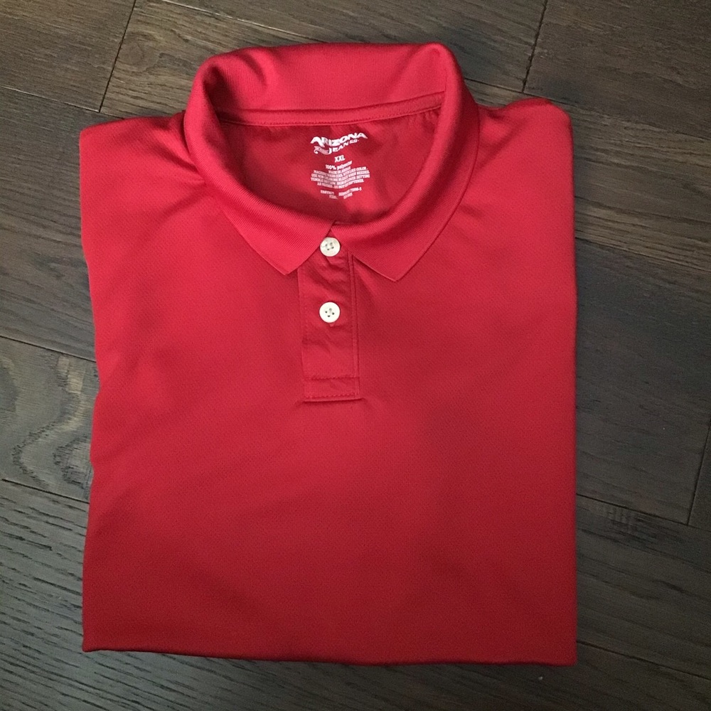 Arizona men’s shorts sleeve polo shirt